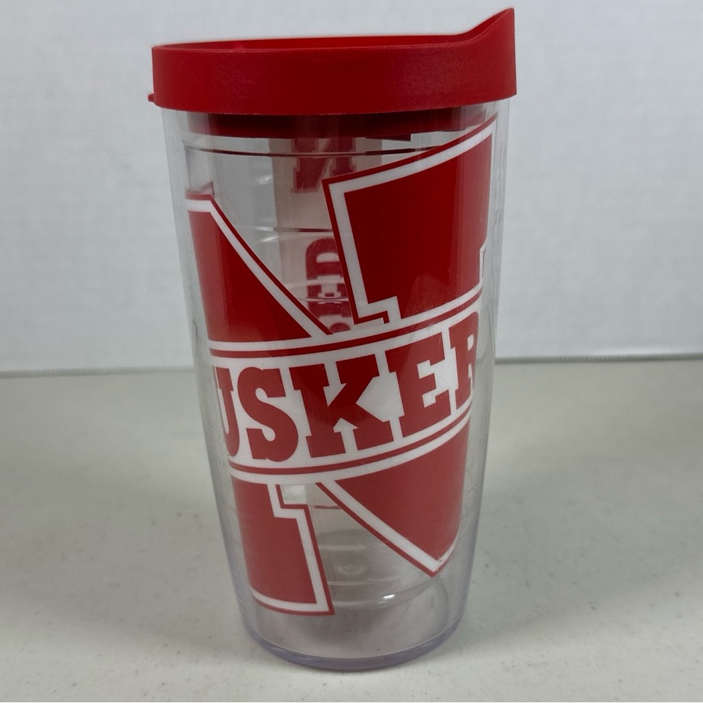 University Of Nebraska Corn Huskers Tervis Cup Tumbler Double Wall, 16 Oz
